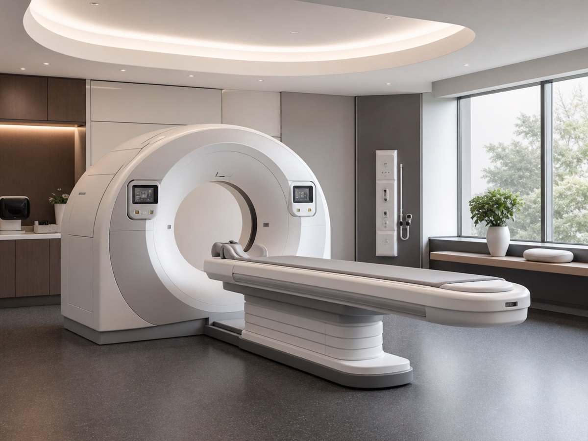 CT scanner room used for diagnostic imaging